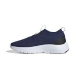 Adidas Uomo Cloudfoam Move Sock Shoes, Dark Blue/Cloud White/Core Black, 42 2/3 EU