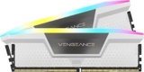 CORSAIR VENGEANCE RGB DDR5 RAM 32GB (2x16GB) 6000MHz CL36 Intel XMP Memoria per Computer Compatibile iCUE – Bianco (CMH32GX5M2E6000C36W)