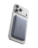 Baseus Picogo AM41 Power Bank, Ultra Slim 10000mAh Qi2 Magsafe Powerbank 15W Wireless, Ricarica Rapida PD 27W, Magnetico Batteria Esterna con cavo USB C per iPhone 17/16/15/14/13/12, Grigio Spazio