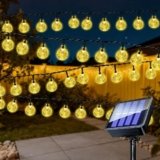Xcdhemde® Catena Luminosa Esterno-12M/100LED, 8 Modalità Illuminazione, IP65 Impermeabile Perfetta per Giardini, Patii, Terrazze, Feste e Matrimoni, Luci Solari da Giardino