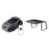 MOVA LiDAX Ultra 800 e Garage Bundle: Rasaerba Robotizzato senza Filo Perimetrale, senza RTK e Creazione Automatica di Mappe Tramite LiDAR 3D con Visione a 360° e AI, Taglio dei Bordi di 5 cm