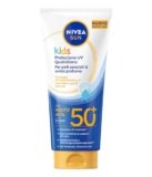 NIVEA SUN Kids Protezione UV Quotidiana SPF 50+ 100 ml, Crema solare 50 bambini per viso e corpo, Protezione solare 50 bambini extra resistente all’acqua, Per pelli sensibili, Senza profumo