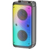 Bluetooth Speaker, 80W Peak Outdoor Speakers Bluetooth Wireless, TWS Portable Party Speakers with Subwoofer, Deep Bass, LED Colorful Lights, Loud Stereo Sound Boombox for Home, Camping, Travel