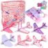 24 Pack Valentines Day Cards for Kids School with Galaxy Slime, Valentines Day Gifts for Kids Classroom – Valentines Toy Slime Party Favors, Classroom Exchange Gifts