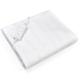LEEVOT Coperta Termica 150 x 80 cm, 2 Temperature Regolabili Coperta Riscaldante Elettrica, Antimite, Lavabile, Spegnimento Automatico, Timer Programmabile.
