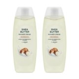 by Amazon Crema Doccia al Burro di Karitè, 2 x 500 ml