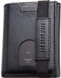 The Good Mate Portafoglio uomo slim con portamonete, scomparto banconote tradizionale e porta carte credito schermato – Portafogli in pelle vera | Smart wallet piccolo e sottile | Portacarte RFID