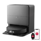 roborock Saros 20 Sonic Robot Aspirapolvere 36.000Pa, Motore HyperForce, Doppio Sistema Anti-Groviglio, AdaptiLift Chassis Supera Soglie da 8,8 cm, Nuova RockDock, Pianificazione Vocale SmartPlan 3.0