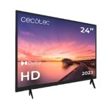 Cecotec TV 24″ – Televisore 0 Series 0024. Schermo 24″, HD, Risoluzione Immagini e Video Ottima, Sistema Dolby, Memoria Flash, Connettività HDMI/USB, Telecomando, Classe E