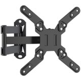 XINLEI Supporto TV da Parete Girevole, Staffa TV con Braccio Orientabile & Estendibile, Inclinazione e Rotazione per Schermi LED/LCD/Plasma 13-42 Pollici, Portata Max 20 kg