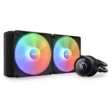 NZXT Kraken 280 RGB – RL-KR280-B1-280mm AIO CPU Liquid Cooler – Customizable 1.54″ Square LCD Display for Images, Performance Metrics and More – 2 x F140 RGB Core Fans – Black