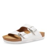 Eastland womens Cambridge Sandal, White, 10 US