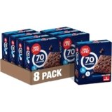 Fiber One 70 Calorie Brownies, Chocolate Fudge Snack Bars, 6 Ct, 5.34 oz (Pack of 8)