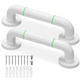 2pcs in acciaio inox bagno Grab Bar 30cm Maniglione Doccia – Maniglione Bagno per Disabili Anziani e Bambini