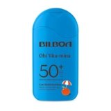 Bilboa Ohi Vita-mina Latte SPF 50+, con Multivitamina, Meglio una Vita-Mina Oggi che una Ruga Domani, Resistente all’Acqua, Dermatologicamente Testato – 200 ml
