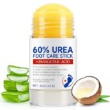 Crema all’urea al 60% per Piedi, Mani, Gomiti e Ginocchia – Riparazione Intensiva per Pelle Decca, Ruvida e Screpolata, Esfolia, Idrata e Leviga