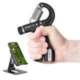 DEPGI Smart Grip Strength Trainer with App, Digital Hand Gripper with 10-130LB Resistance for Muscle Building & Injury Recovery（2 Pack)