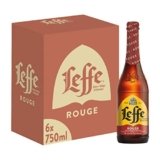 Leffe Rouge, Birra Bottiglia – Pacco da 6x75cl