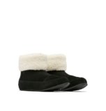 SOREL Women’s Go Stumptown Bootie – Black, Natural – 6