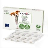 CAMON | Spot-On Protection Cane (0-10kg), 5 Fiale da 3ml con Olio di Neem, Naturale e Efficace