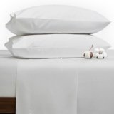 HYPREST 100% Egyptian Cotton Sheets Queen Size – 19 Inch Extra Deep Pocket Queen Sheets, 1200 Thread Count Soft Bed Sheets Long Staple Cotton White Luxury Sateen Weave