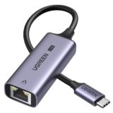 UGREEN Adattatore Ethernet USB C 2.5G Adattatore di Rete a RJ45 in Alluminio Type C Lan Adapter Compatibile con iPhone 17 Pro Max Air 16 MacBook Pro 2023 Air M2 iPad Pro Air Galaxy S24 S23 Xiaomi 13