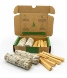 SALVIA | Kit Purificazione Casa | Salvia Bianca (2 pz) + Palo Santo (4 Bastoncini) | Incenso Naturale per Energia Positiva, Relax e Meditazione