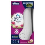 Glade Sense & Spray Profumatore per Ambienti con Olii Essenziali e Sensore smart di Movimento, Fragranza Relaxing Zen, 1 Diffusore e 1 Ricarica, 2 Pile AA