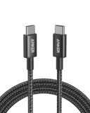 Anker Cavo USB C, 100W 333 Cavo Type C, Potenza di Ricarica Rapida Adatta per iPhone 17/16/16 Plus/16 Pro Max/15 Pro, MacBook Pro 2024, iPad Pro 2024, iPad Air 4, Galaxy S21, Pixel, Switch(1,8m)