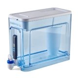 ZeroWater 32-Cup Ready-Read 5-Stage Water Filter Dispenser with Instant Read Out – 0 TDS for Improved Tap Water Taste – IAPMO Certified to Reduce Lead, Chromium, and PFOA/PFOS