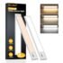 YLXS Motion Sensor Under Cabinet Lights, Magnetic Rechargeable Under Counter Closet Light, Wireless Night Light Bar Stick-On, 2-Pack, Cool White