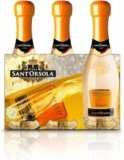 Sant’Orsola – Mini Bottiglie Prosecco D.O.C. Millesimato Extra Dry, da Uva Glera, Gusto Fresco con Note Fruttate, 3×200 ml