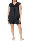 Shadowline Twilight Women’s Shorty PJ Set-Black-Small