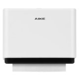 AIKE Dispenser Carta Asciugamani da Parete,per H2 & Z-Fold Carta Piegata di Dimensioni 25,3 x 8 cm o Inferiori,Può Contenere 200 Fogli