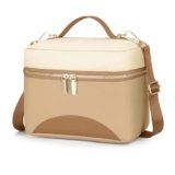 WOOMADA Insulated Lunch Bag For Women – Leakproof Adult Lunch Box With Adjustable Strap, Ideal For Office, Picnic, Hiking, Beach – Stylish Cooler Tote Bag