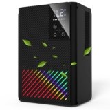 Deumidificatore 2500ML, Deumidificatore Ambiente Casa Muffa, Deumidificatore Silenzioso Deumidificatori con Comandi Touch, Luci a 7 Colori, Timer, Spegnimento Automatico, Dehumidifier per Casa Bagno