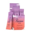 Recess Mood Powder, Calming Magnesium L-Threonate Blend with Passion Flower, L-Theanine, Electrolytes, Magnesium Calm Support Supplement – Gradient Berry Pack of 10