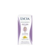 Lycia, Strisce Depilatorie Viso per Pelle Sensibile con Estratto di Calendula Lenitivo ed Emolliente, Senza Profumo, Coloranti e Conservanti, Delicate Touch, 20 Strisce + 4 Salviette Post Depilazione
