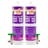 Ralerfresh RS R410, R32, R407 e R22 refrigerante per condizionatore tipo Split (2 bottiglie + chiavi)