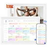 TABWEE P10 WIFI Calendario Digitale – Cornice Digitale, 10,1” Calendario Elettronico per Programma Famiglia e Conferenze, Sincronizzazione Bidirezionale Tramite App Mobile, Adatto a Anziani