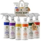 Greenhugo Home Box – Set Pulizia Casa Premium (6 Pezzi) | Detergenti Ecologici e Vegani | Multiuso, Piatti, Bagno & WC, Vetri, Pavimenti, Olio Profumato | Idea Regalo Casa