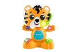 Fisher-Price Animal Band – Carlotta la Tigrotta Prime Scoperte, tigre interattiva per l’apprendimento con 50+ canzoni e suoni, luci multicolore, giocattolo per bambini, 9+ mesi, HYL04