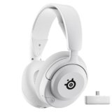 SteelSeries Arctis Nova 5X Bianco – Cuffie Xbox Wireless – Driver magnetici al neodimio – 100+ preset audio – Batteria 60 HR – 2,4GHz o BT – Microfono ClearCast Gen2.X – Xbox, PS5, PC, Cellulare
