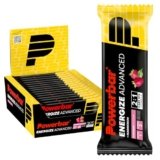 Powerbar – Energize Advanced – Raspberry – 15x55g – Barretta energetica ad alto contenuto di carboidrati – magnesio e sodio