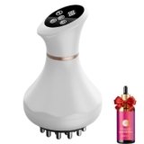 Lymphatic Drainage Massager,4 in 1 Leg Massager for Lymphatic Drainage,Body Sculpting Machine 9 Levels Heat/Vibration/EMS Pulse, USB Rechargeable Skin Tightening Machine for Legs/Arms/Back/Belly