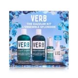 VERB Dazzler Kit: Hydrate Collection Bestsellers for smooth, shiny, hydrated hair, 3 pc + bonus