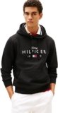 Tommy Hilfiger Felpa con Cappuccio da Uomo Brand Love Big Hilfiger MW0MW41427, Nero, M, Nero (Nero), M