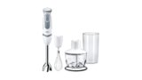 Braun MultiQuick5 Vario MQ5235WH MINIPIMER CON 5 ANNI DI ASSISTENZA, Frullatore, 21 velocità, Dotato di tritatutto da 500ml, frusta e Bicchiere da 600ml, Potenza 1000W, 3 accessori, bianco/grigio