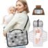 OUTTIP Small Diaper Bag – Lightweight, Spacious & with Portable Changing Pad – Little Baby Bag Perfect for Day Trips – Quick-Access Wipes Pocket & Dedicated Parents’ Organizer Snail