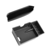 ZCLINKO Compatibile con Jeep Renegade BU 2015-2024 2025 Consolle centrale portaoggetti + portaoggetti per portiera auto con tappetino antiscivolo Organizer per vano portaoggetti Renegade BU Accessori